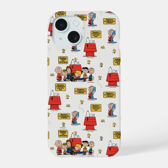 Peanuts | Happiness is… Iphone Case (Back)