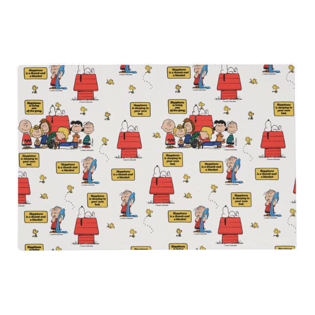 Peanuts | Happiness is… Placemat (Front)