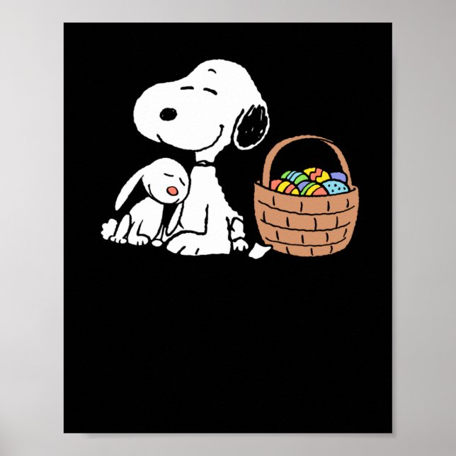 Peanuts happy easter  poster (Front)