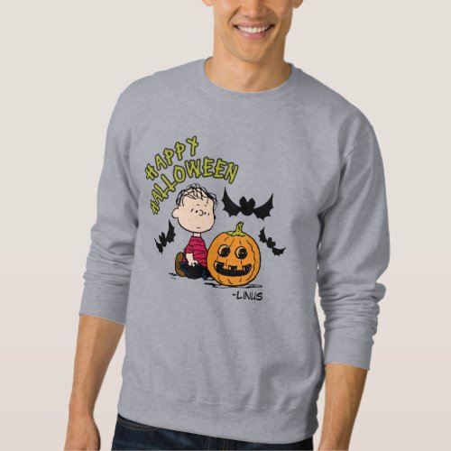 Peanuts  Happy Halloween Linus Sweatshirt