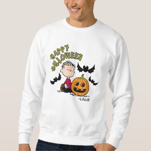 Peanuts  Happy Halloween Linus Sweatshirt