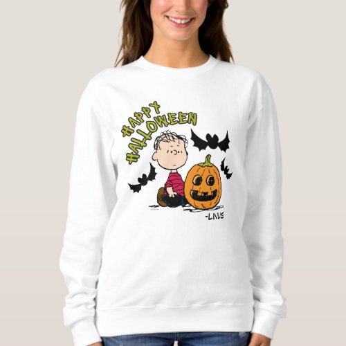 Peanuts  Happy Halloween Linus Sweatshirt