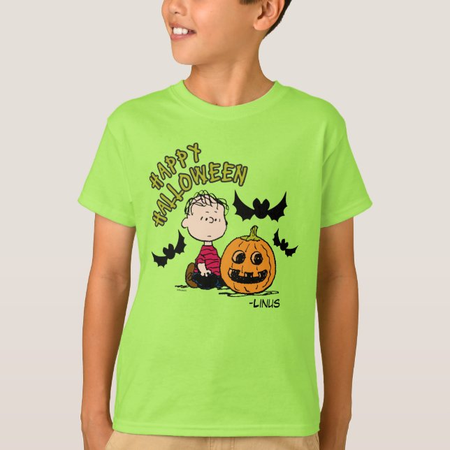 Peanuts | Happy Halloween Linus T-Shirt (Front)