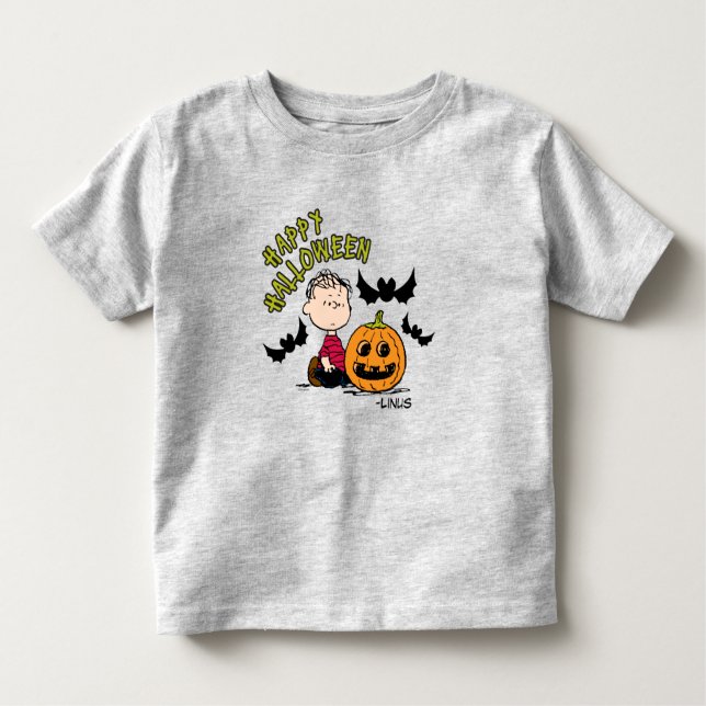 Peanuts | Happy Halloween Linus Toddler T-shirt (Front)