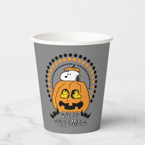 Peanuts  Happy Halloween Paper Cups