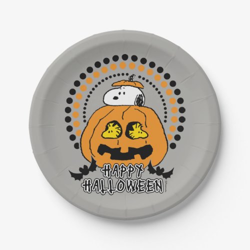 Peanuts  Happy Halloween Paper Plates