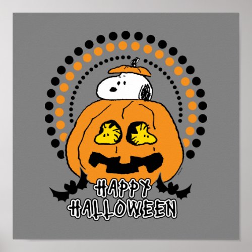 Peanuts  Happy Halloween Poster