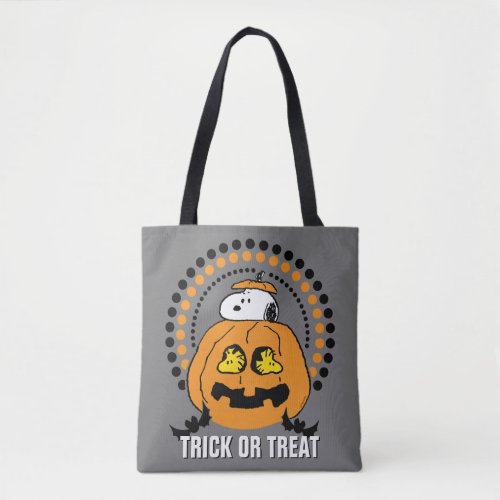 Peanuts  Happy Halloween Tote Bag