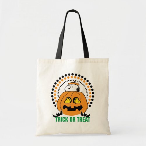 Peanuts  Happy Halloween Tote Bag