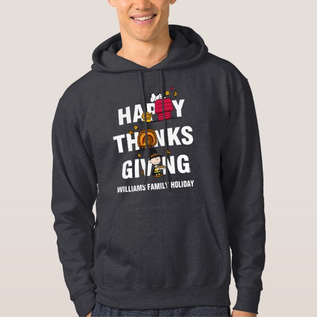 Peanuts | Happy Thanksgiving Combo Hoodie (Front)