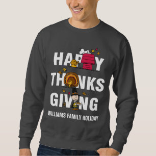 Peanuts   Happy Thanksgiving Combo Sweatshirt