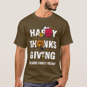 Peanuts   Happy Thanksgiving Combo T-Shirt