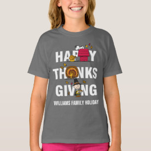 Peanuts   Happy Thanksgiving Combo T-Shirt