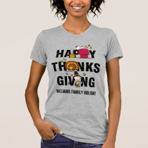 Peanuts   Happy Thanksgiving Combo T-Shirt