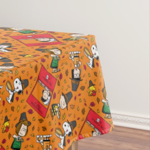 Peanuts  Happy Thanksgiving Pattern Tablecloth