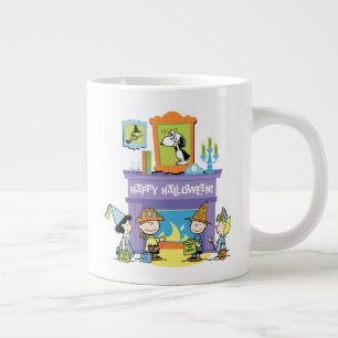 Peanuts Haunted Halls Halloween Giant Coffee Mug