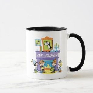 Peanuts Haunted Halls Halloween Mug