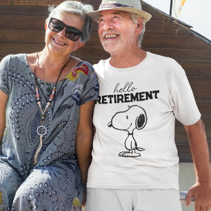 Peanuts Hello Retirement T-Shirt