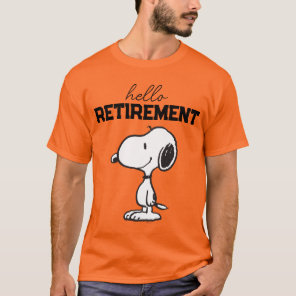 Peanuts | Hello Retirement T-Shirt