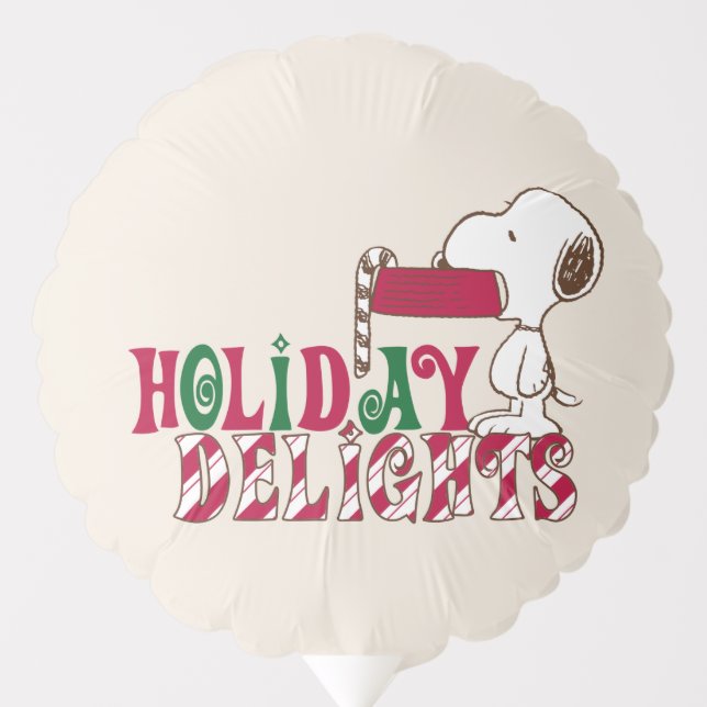 Peanuts | Holiday Delights Balloon (Front)