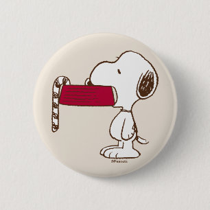 Peanuts Holiday Delights Button