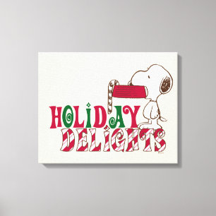 Peanuts Holiday Delights Canvas Print