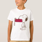 Peanuts, Snoopy Candy Cane Food Dish T-Shirt