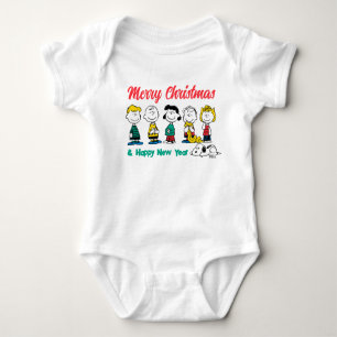 Peanuts   Holiday Good Tidings Baby Bodysuit