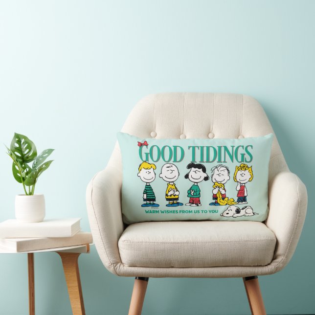 Peanuts | Holiday Good Tidings Lumbar Pillow (Chair)