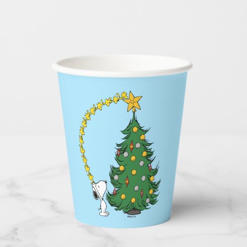 Peanuts  Holiday Tree Trimming Paper Cups