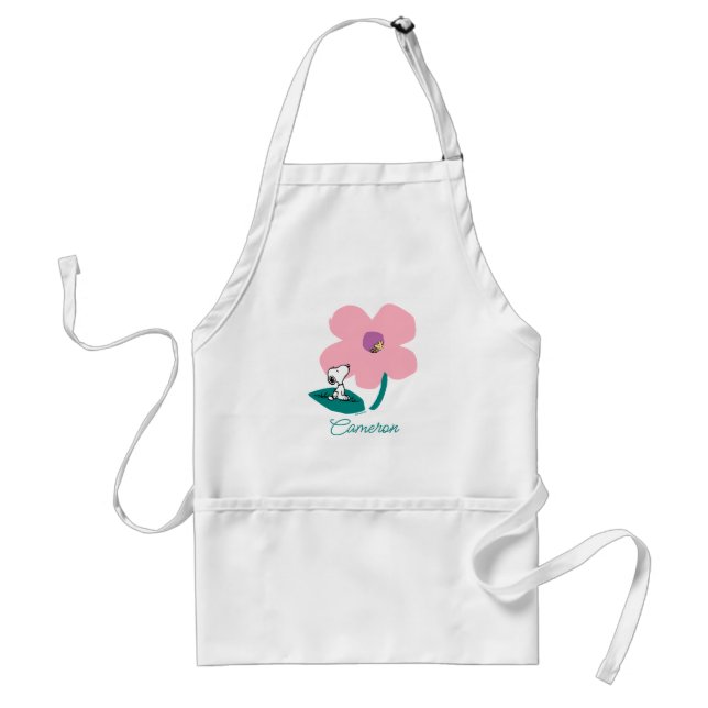 Peanuts | Illustrating Nature | Add Your Name Adult Apron (Front)