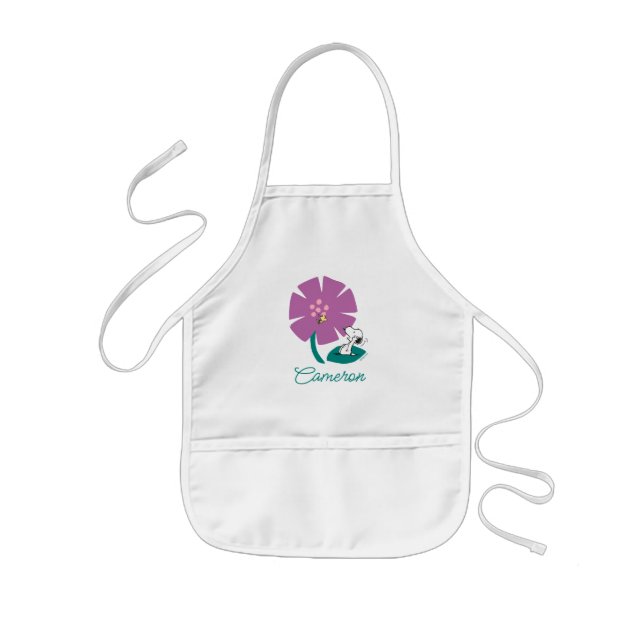 Peanuts | Illustrating Nature | Add Your Name Kids' Apron (Front)