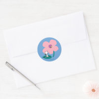 Peanuts | Illustrating Nature Pink Flower