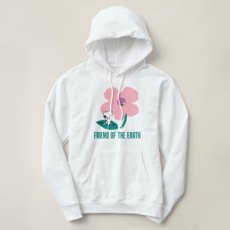 Peanuts | Illustrating Nature Pink Flower Hoodie