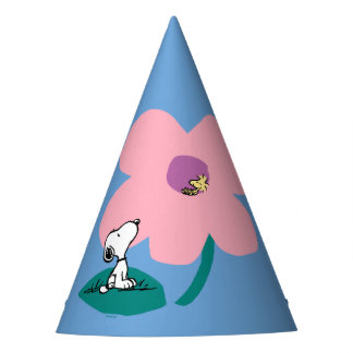 Peanuts | Illustrating Nature Pink Flower Party Hat