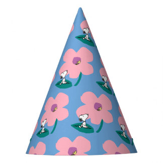Peanuts | Illustrating Nature Pink Flower Party Hat