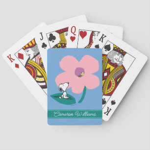 Peanuts Illustrating Nature Playing Cards