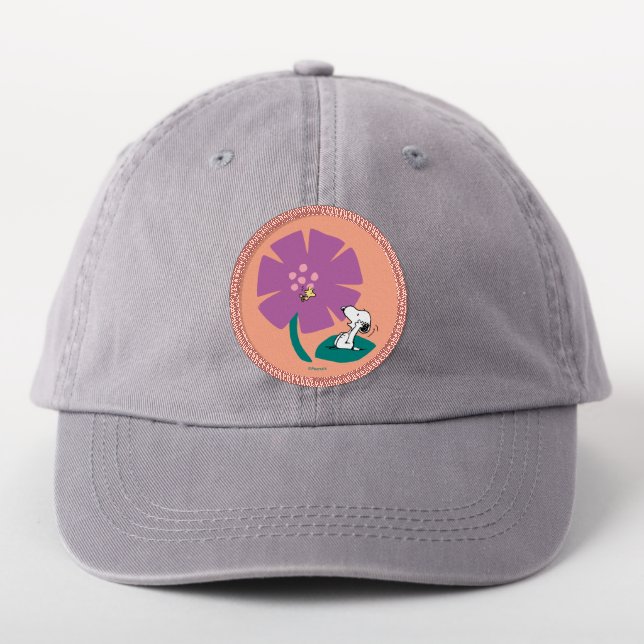 Peanuts | Illustrating Nature Purple Flower Patch (On Headwear)
