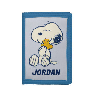 Peanuts In Bloom   Add Your Name Trifold Wallet