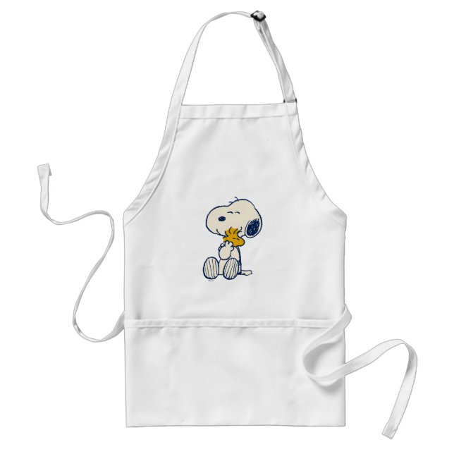 Peanuts In Bloom Adult Apron (Front)
