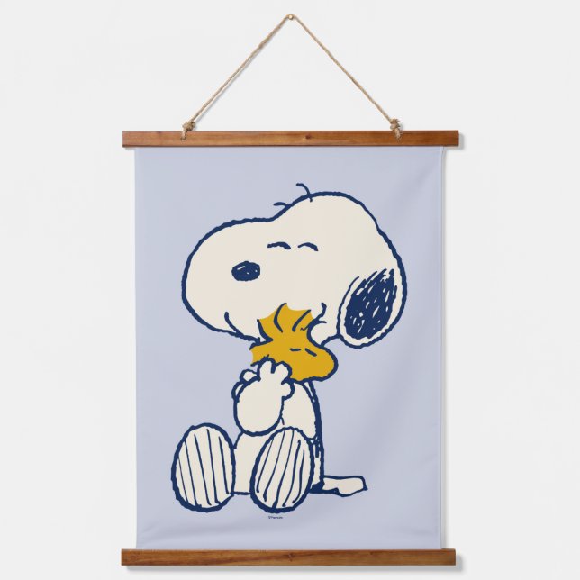 Peanuts In Bloom Hanging Tapestry (Front)