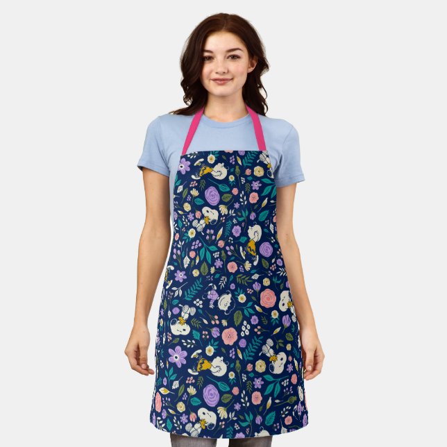Peanuts In Bloom Pattern Apron (Worn)