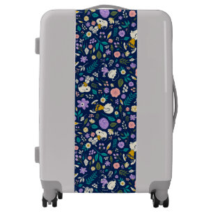 Peanuts In Bloom Pattern Luggage
