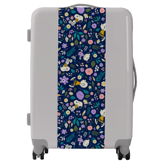 Peanuts In Bloom Pattern Luggage (Front)