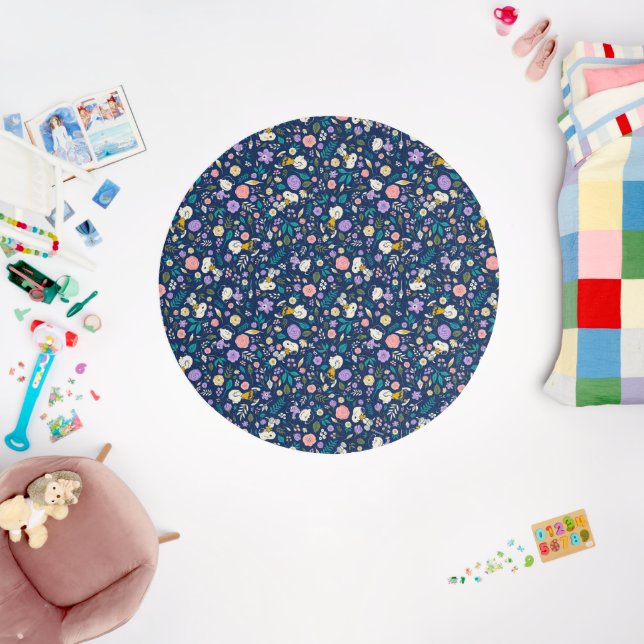 Peanuts In Bloom Pattern Rug (Insitu (Babyroom))