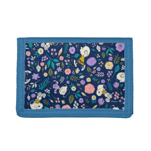 Peanuts In Bloom Pattern Tri-fold Wallet