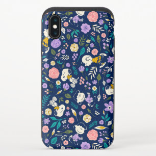 Peanuts In Bloom Pattern iPhone X Slider Case