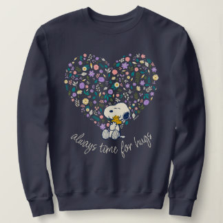 Peanuts In Bloom | Snoopy Heart Sweatshirt