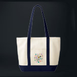 Peanuts In Bloom | Snoopy & Woodstock Flower Hug Tote Bag<br><div class="desc">Check out this cute Peanuts design featuring Snoopy and Woodstock..</div>