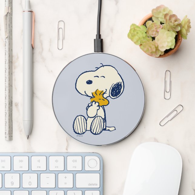 Peanuts In Bloom Wireless Charger (Desk)